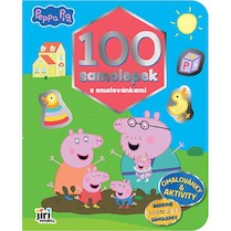 100 samolepek s omalovánkami Prasátko Peppa