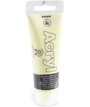 Akrylová barva Primo tuba 75ml pastel citronová