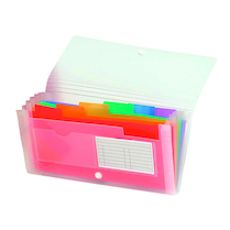 Aktovka na dokumenty Crystal 180x110mm 6 kapes