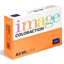 Barevný papír Image Coloraction A3 80g reflexní oranžová 500 ks
