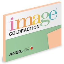 Barevný papír Image Coloraction A4 80g pastelová meruňková 100 ks