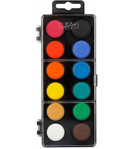 Barvy vodové 171531/12 ČN pr.22,5mm