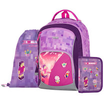 Batoh školní Oxy Go Playworld Girl sada