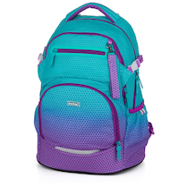 Batoh školní Oxy Ombre Blue pink