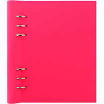 Blok FILOFAX Clipbook A5 Saffiano fluoro růžový