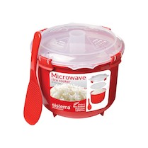 Rýžovar Sistema® Microwave™ 2,6l červená