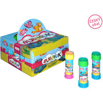 Bublifuk s kuličkou 50ml Mořský svět mix