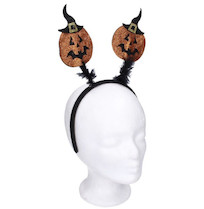 Čelenka s ozdobou dýně Halloween