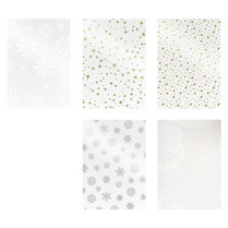 Celofán transparent potisk vánoční role 500x70cm