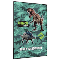 Desky na abecedu Dinosaurus