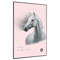 Desky na abecedu Kůň romantic