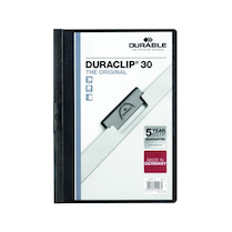 Desky s klipem DURACLIP 30 listů černé