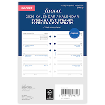 Diář FILOFAX Náhradní náplň kapesní týdenní