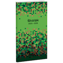 Diář školní Stil Pixel