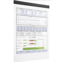 Durable DURAFIX RAIL magnetická lišta 210mm 5ks černá