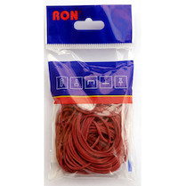 Gumičky červené 2731 2,5cm 110ks