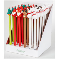 Gelové pero Vánoce 0,5mm mix