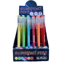 Gumovací pero Herlitz Neonové 0,5mm mix