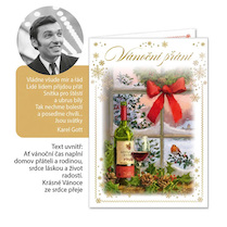 Hudební přání vánoční Karel Gott A11