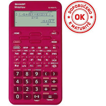 Kalkulačka Sharp ELW531TLRD červená