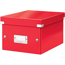 Krabice archivační CLICK-N-STORE A5 červená