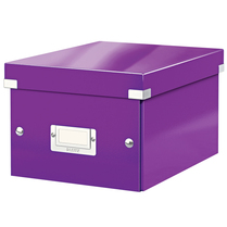 Krabice archivační CLICK-N-STORE A5 fialová