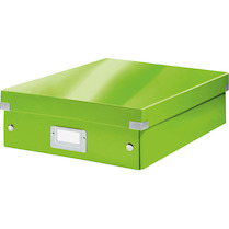 Krabice organizační CLICK-N-STORE A4 zelená
