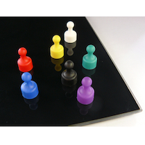 Magnety super silné figurka modrá 2ks