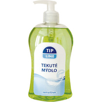 Mýdlo tekuté Tip Line 500ml pumpička sensitive
