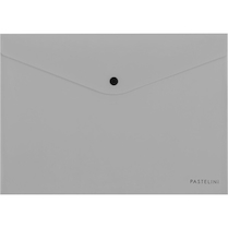 Obálka plastová s drukem A4 Pastelini šedá
