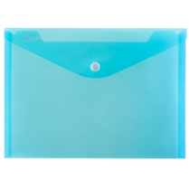 Obálka plastová s drukem Opaline A5 sv.modrá