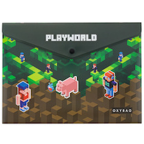 Obálka s drukem A4 s tiskem Playworld