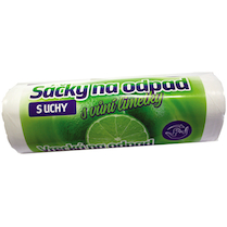 Odpadkové pytle s uchy 35-60l bílé