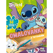 Omalovánky A4 s tetovaním Lilo &amp; Stitch