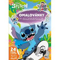 Omalovánky A4 se samolepkami Lilo &amp; Stitch