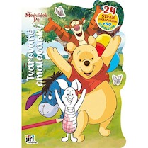 Omalovánky tvarované Medvídek Pú