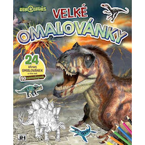 Omalovánky velké Dinosauři