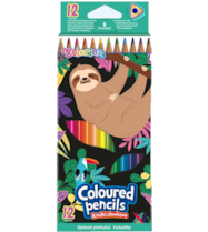 Pastelky Colorino trojhranné 12ks Wildkid