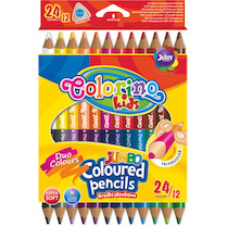 Pastelky Colorino trojhranné Jumbo 12ks