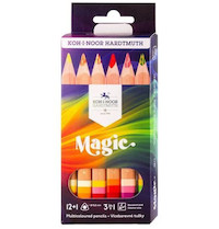 Pastelky Magic 3404 12+1ks trojhranné silné