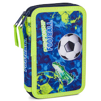 Penál dvoupatrový prázdný OXY Fotbal