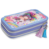 Penál dvoupatrový prázdný Rainbow Ella