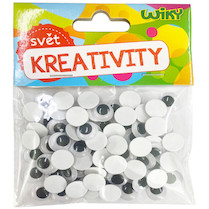 Pohyblivé oči 120mm 80ks