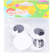 Pohyblivé oči samolepící 4cm 4ks