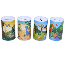 Pokladnička plechová Dinosauři mix