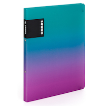 Pořadač dvoukroužkový PP OMBRE růžový