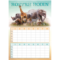 Rozvrh hodin ZOO