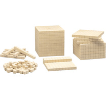 Sada desítek Dienes v přírodních barvách 121 ks