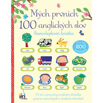 Samolepková knížka 100 anglických slov