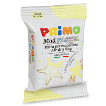 Samotvrdnoucí hmota PRIMO PASTEL 250g žlutá